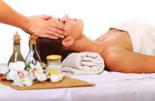 massage with oils for skin rejuvenation